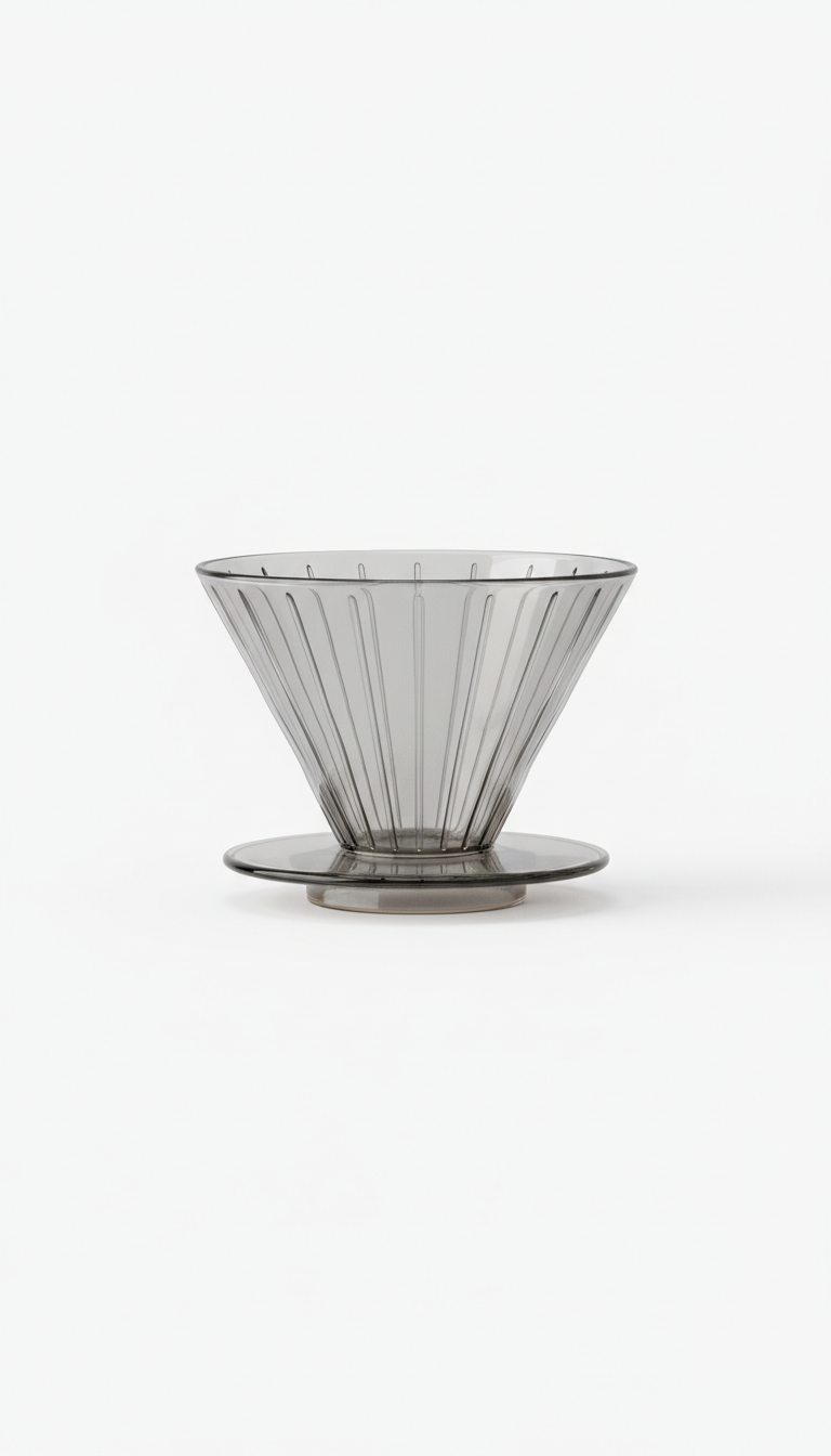 Glass Flat-Bottom Dripper