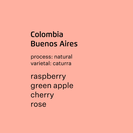 Colombia Buenos Aires Caturra - natural