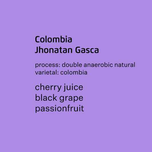 Colombia Jhonatan Gasca, Colombia - Double anaerobic natural